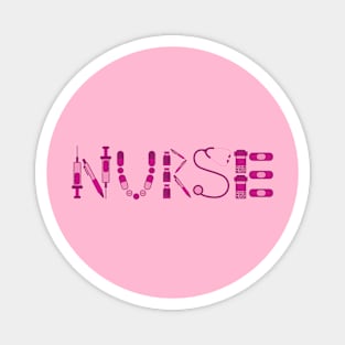 Nurse (Pink) Magnet